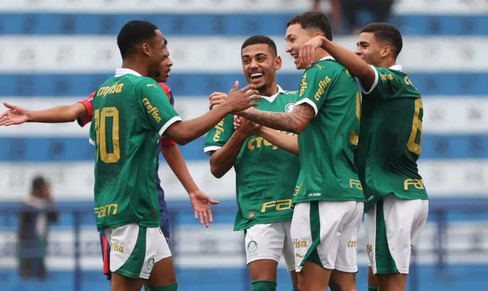 GOLEADA HISTÓRICA: Palmeiras Sub-20 aplica goleada na Copa do Brasil