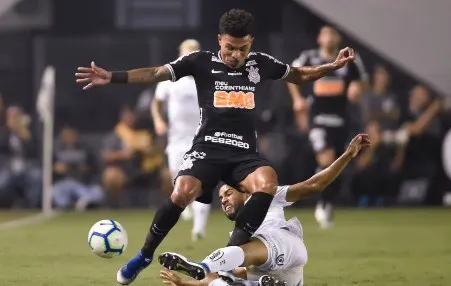 Confira as fotos da partida entre Santos x Corinthians