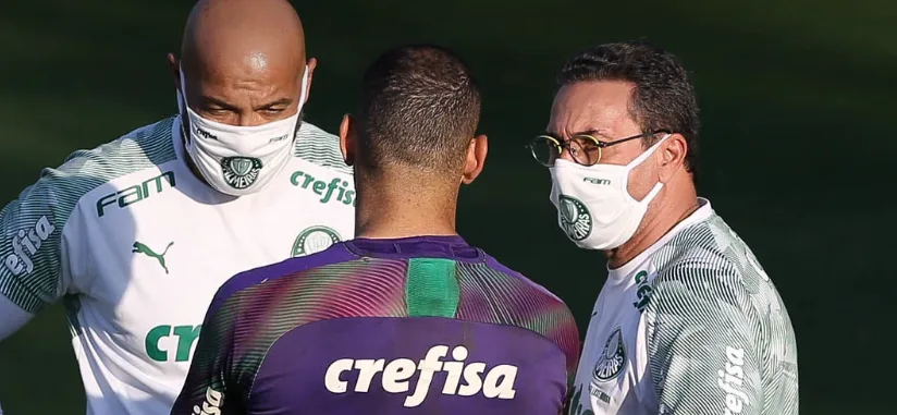 Luxa evita falar sobre encostados e chance de reforçar elenco do Palmeiras