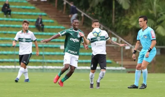 Palmeiras vira sobre o Coritiba e abre boa vantagem nas oitavas da Copa do Brasil Sub-20