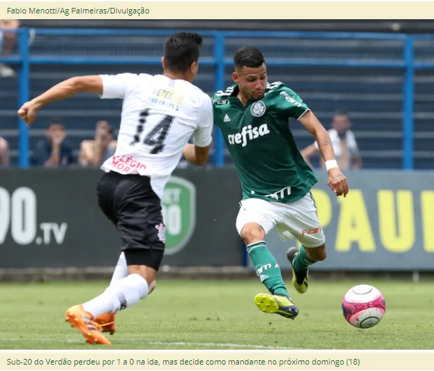 Palmeiras larga atrás na final e busca título do Paulista Sub-20 em Barueri