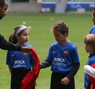 Allianz Parque abre as portas para Barcelona treinar garotos brasileiros