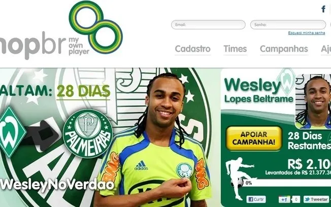 Contratação de Wesley ainda custa ao Palmeiras. Juiz chama clube de 'amador'