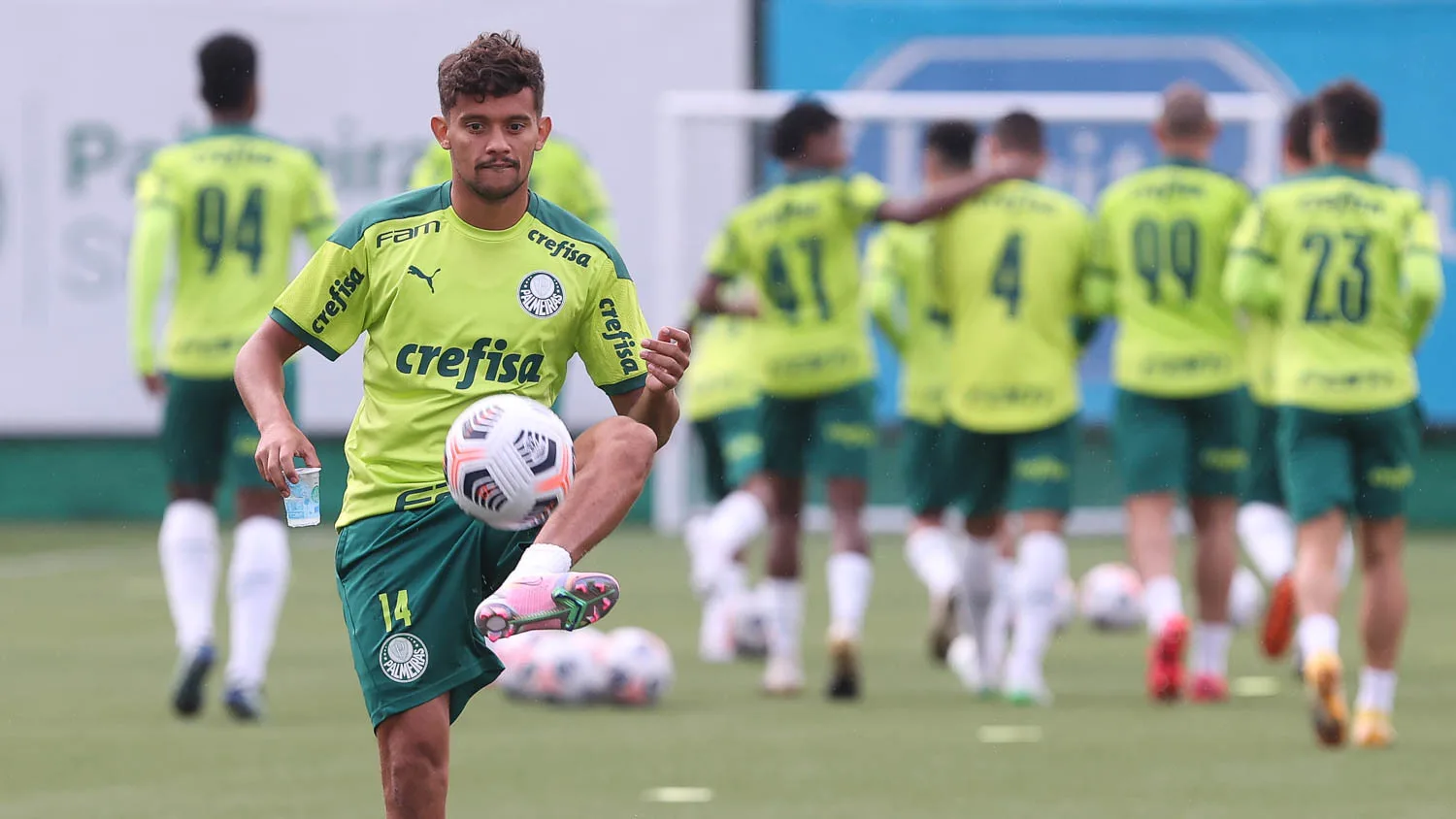 Verdão se reapresenta e faz treino tático para jogo contra a Inter de Limeira; veja possível time