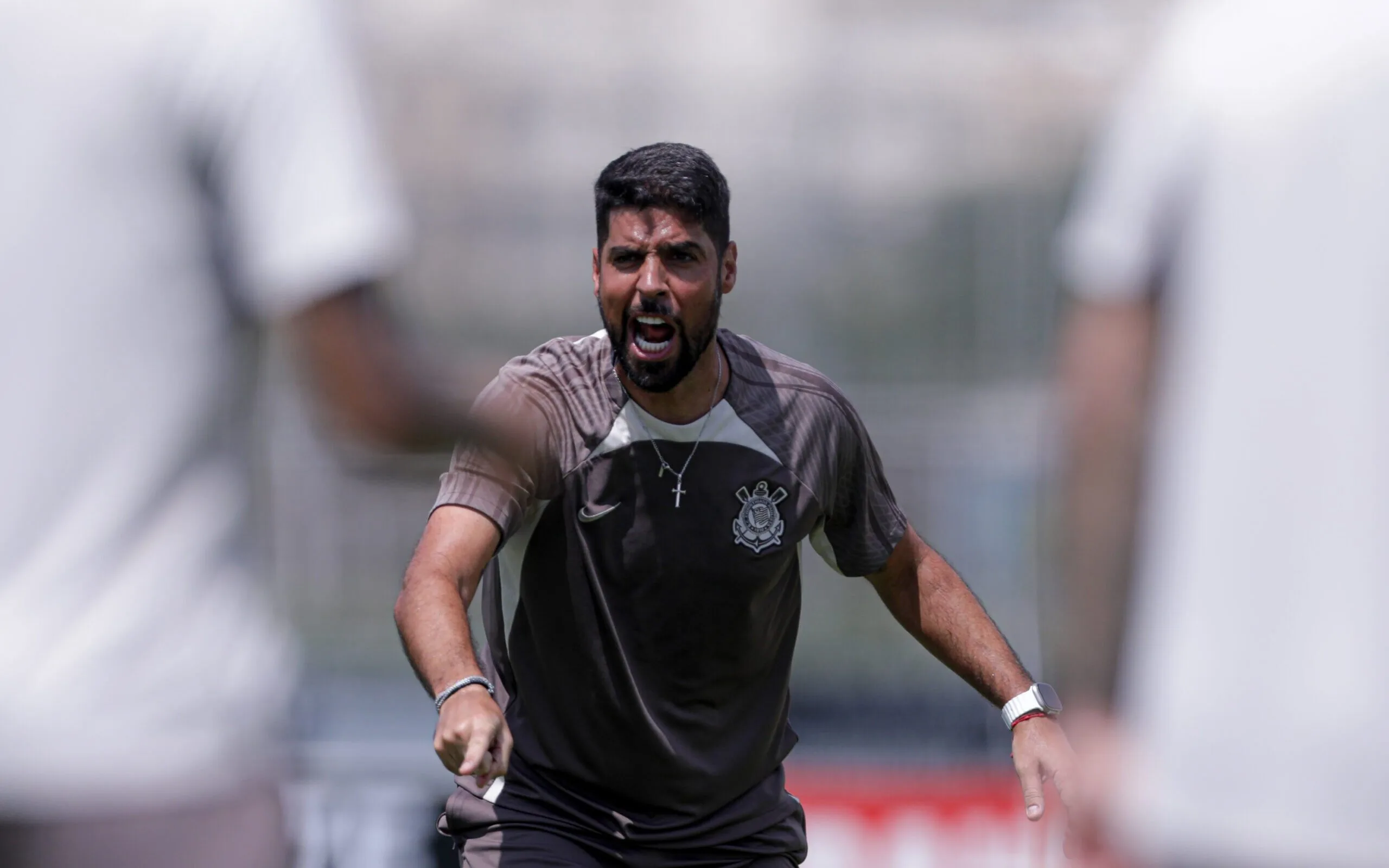 Vamos com tudo! Timão está se preparando para o jogo contra o São Bernardo