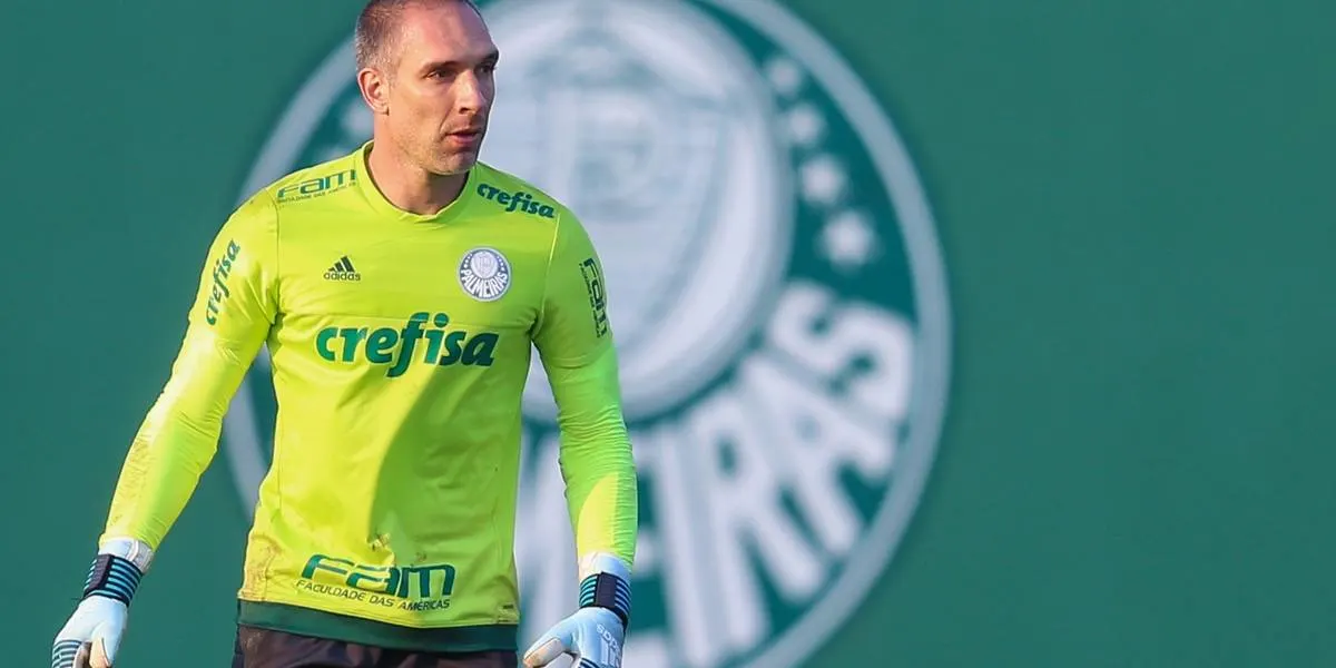 Prass diz que é difícil conviver com fase do Palmeiras