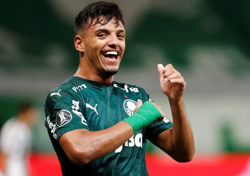 Primeiro gol de Gabriel Menino como profissional no Palmeiras completa um ano