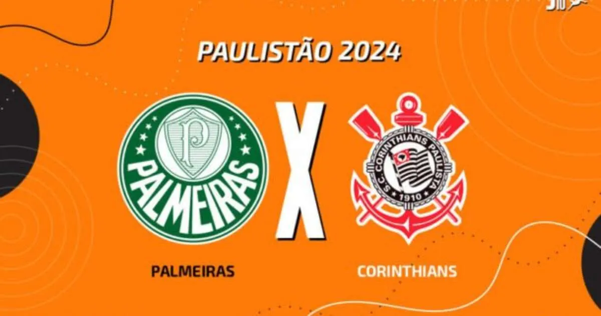 Palmeiras x Corinthians: Acompanhe o clássico ao vivo com a Voz do Esporte