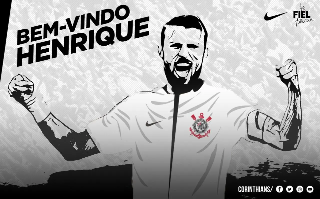 Corinthians oficializa contratação de zagueiro Henrique