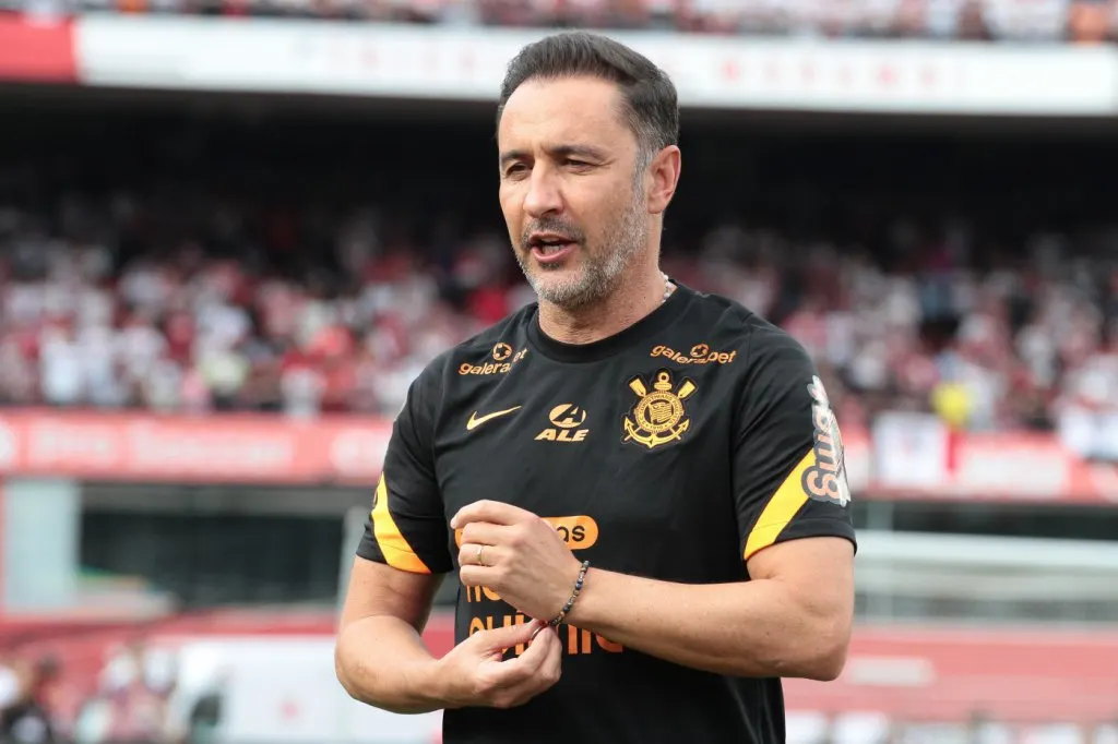 Estatísticas apontam começo ruim do trabalho de Vitor Pereira no Corinthians 