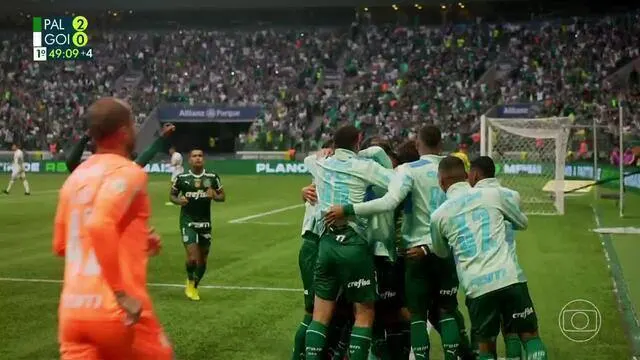 Assista aos melhores momentos de Palmeiras 3x0 Goiás