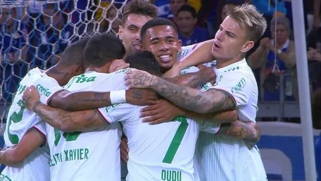 VÍDEO:  Gol Gabriel Jesus, Cruzeiro 0 x 1 Palmeiras - Série A 25/06/2016