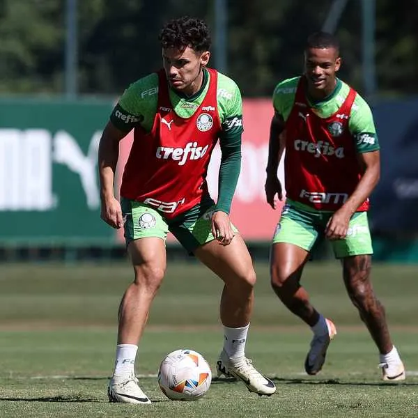 Retorno de Veiga e treino de Dudu e Bruno Rodrigues reforçam Palmeiras.
