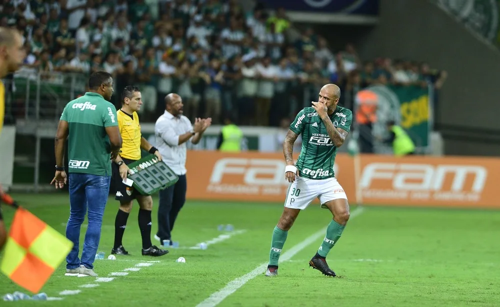 Felipe Melo lidera Palmeiras na Libertadores