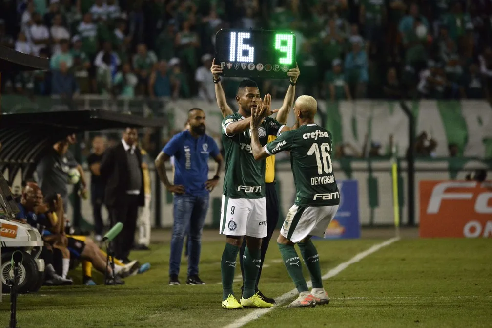 Relembre os números e as passagens de Deyverson e Borja pelo Palmeiras