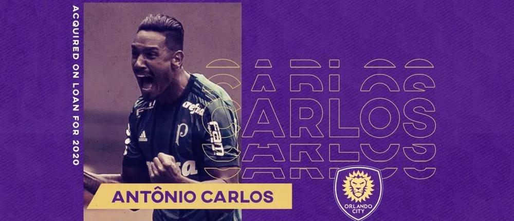 Orlando City anuncia empréstimo de Antônio Carlos; veja os detalhes