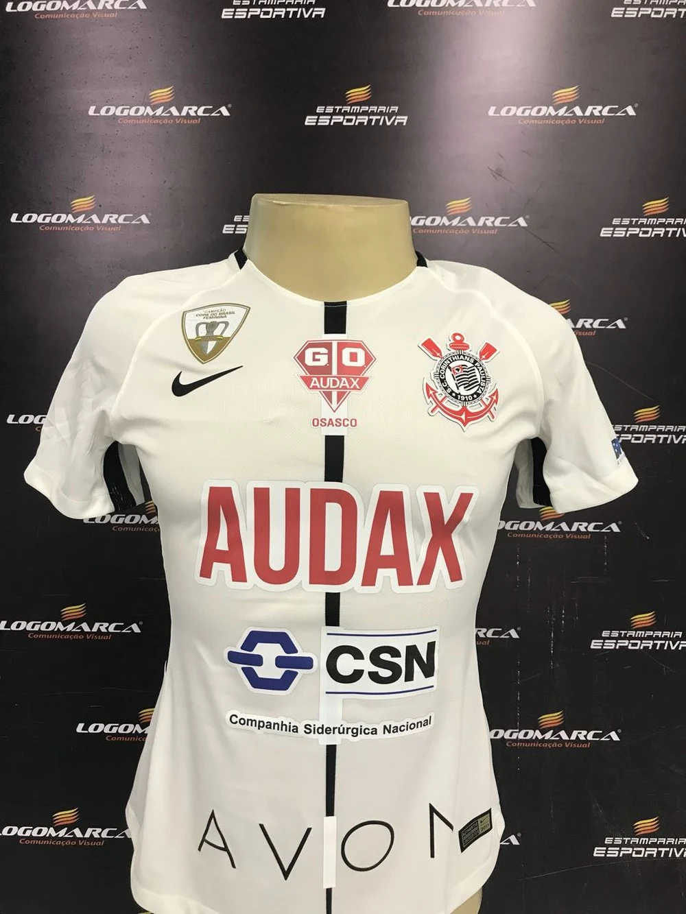 Veja a camisa que o Corinthians vai utilizar na Taça Libertadores feminina