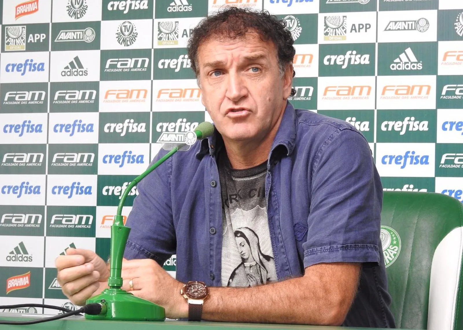  Cuca se despede do Palmeiras lamentando eliminações