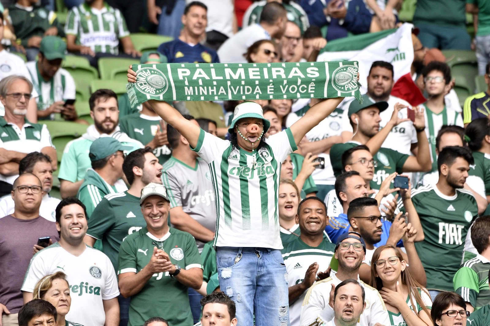 Na única vez em que jogou no Natal, Palmeiras tirou chance de título do Corinthians