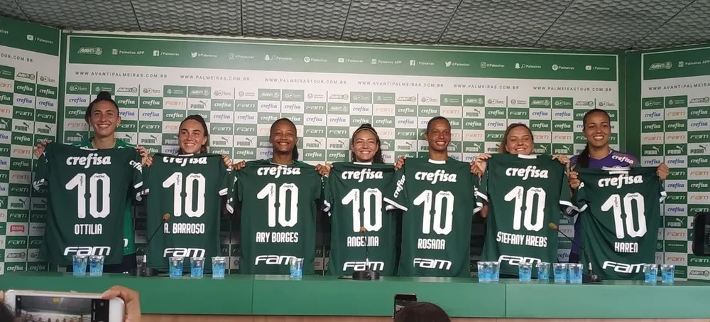 Palmeiras conta com pacote de reforços para a equipe feminina; veja os nomes