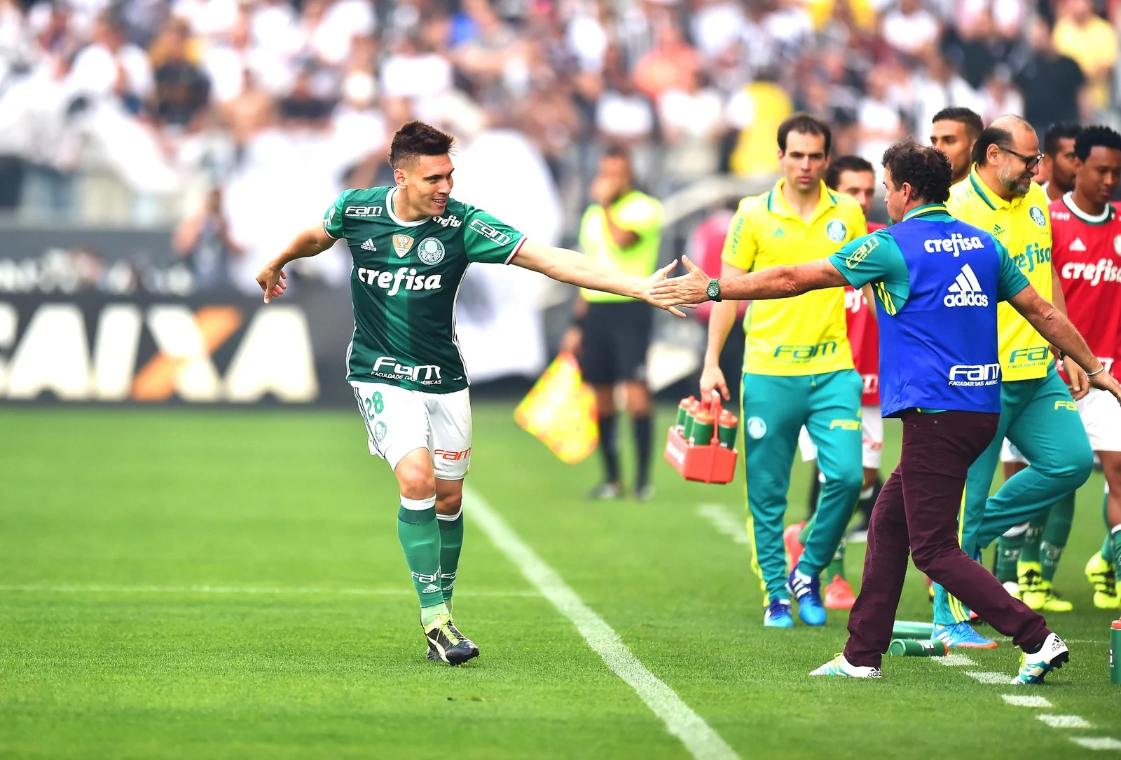 Gol mais marcante: Moisés lembra comemoração especial na casa do maior rival do Palmeiras