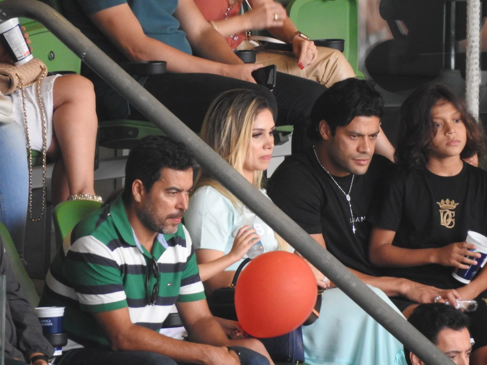 Após ver jogo na arena, Hulk visita Academia de Futebol em novo convite do Palmeiras