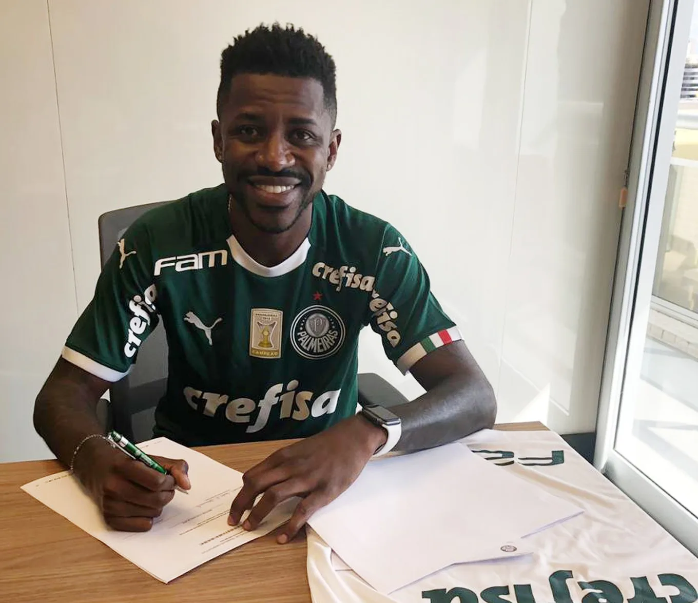 Ramires está com tudo encaminhado no Palmeiras