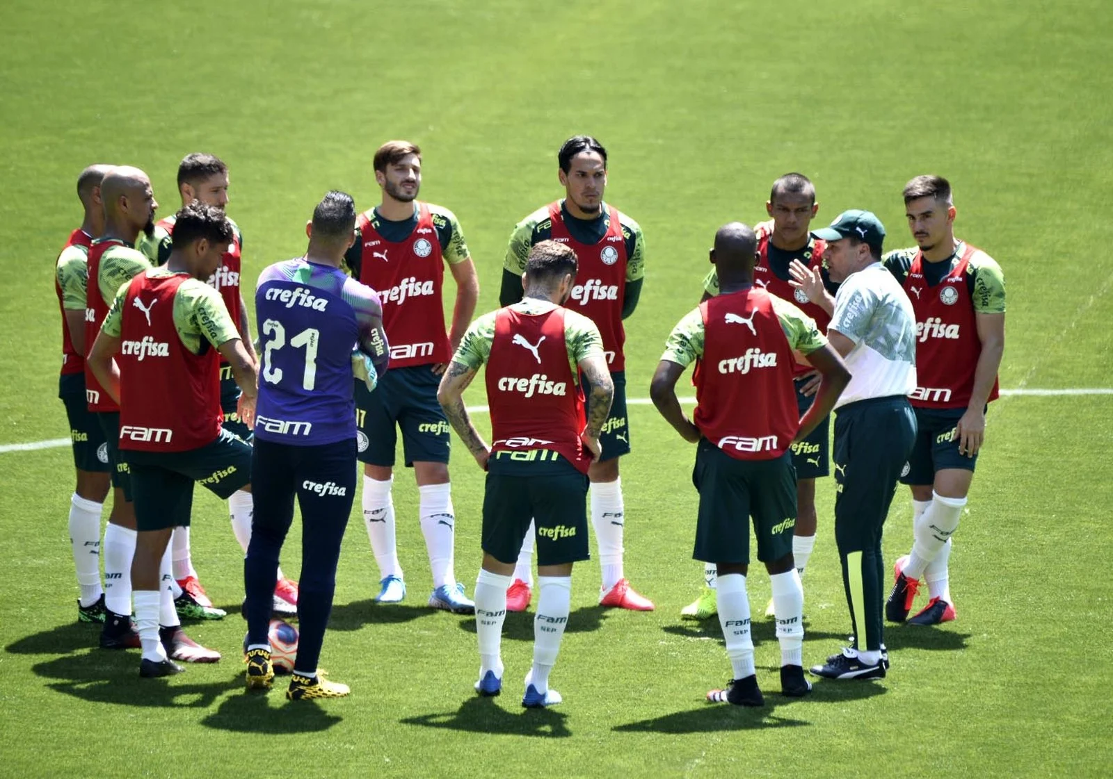 Quem mais jogou, quem mais fez gol: veja números dos dois meses do Palmeiras de Luxemburgo