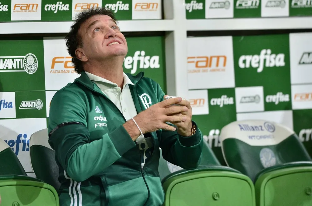 Cuca elogia atuação do Palmeiras e valoriza: O jogo não ofereceu risco