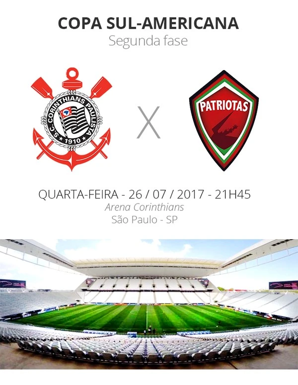 Sem abrir mão da Sul-Americana, Corinthians busca vaga contra o Patriotas