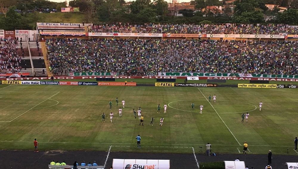 Palmeirenses concentram 75% dos ingressos vendidos para jogo no Santa Cruz