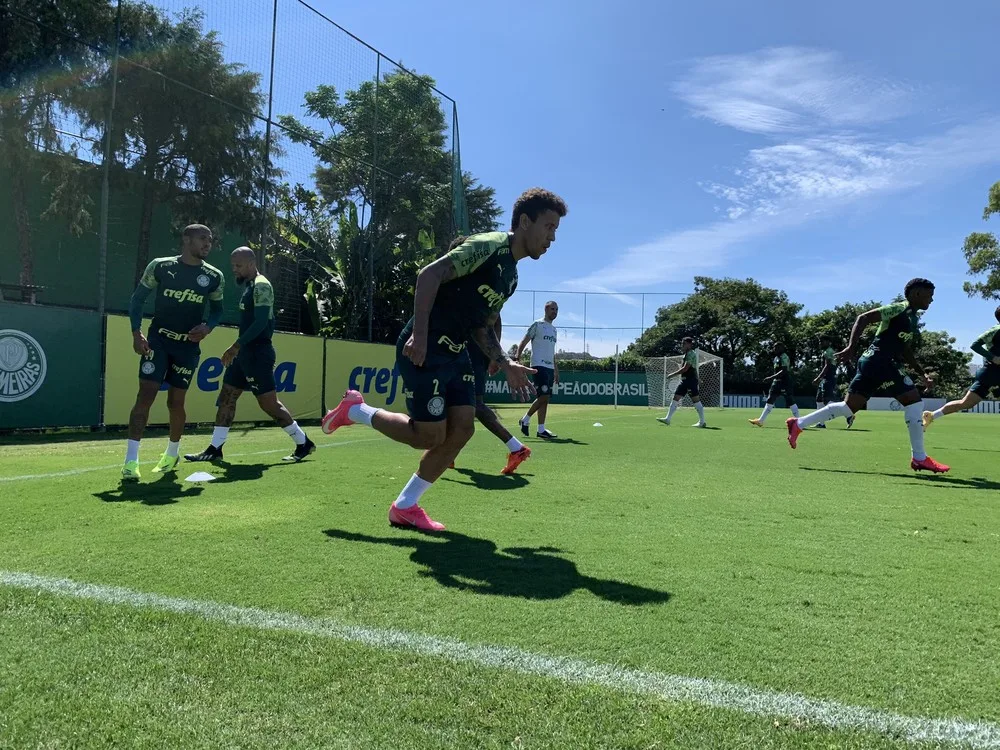 Dia de Dérbi? Palmeiras treina na Academia em preparação para a final da Copa do Brasil