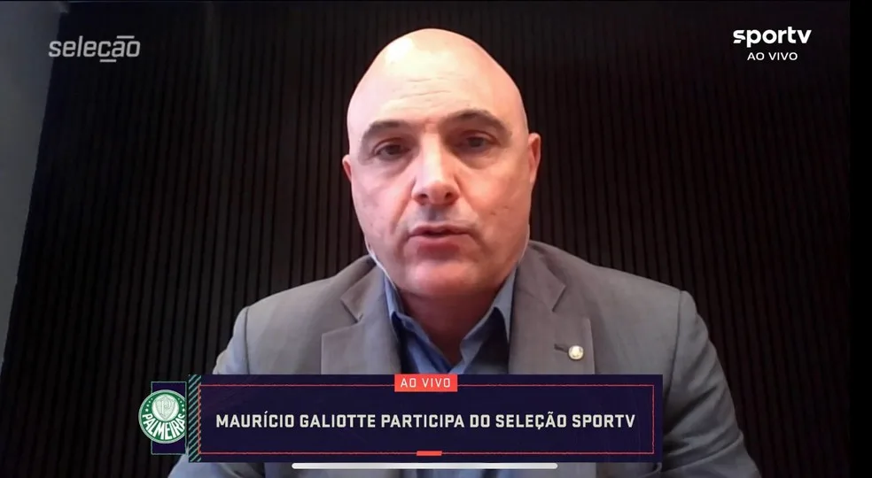 Maurício Galiotte fala sobre futuro do Palmeiras após eleição de Leila Pereira