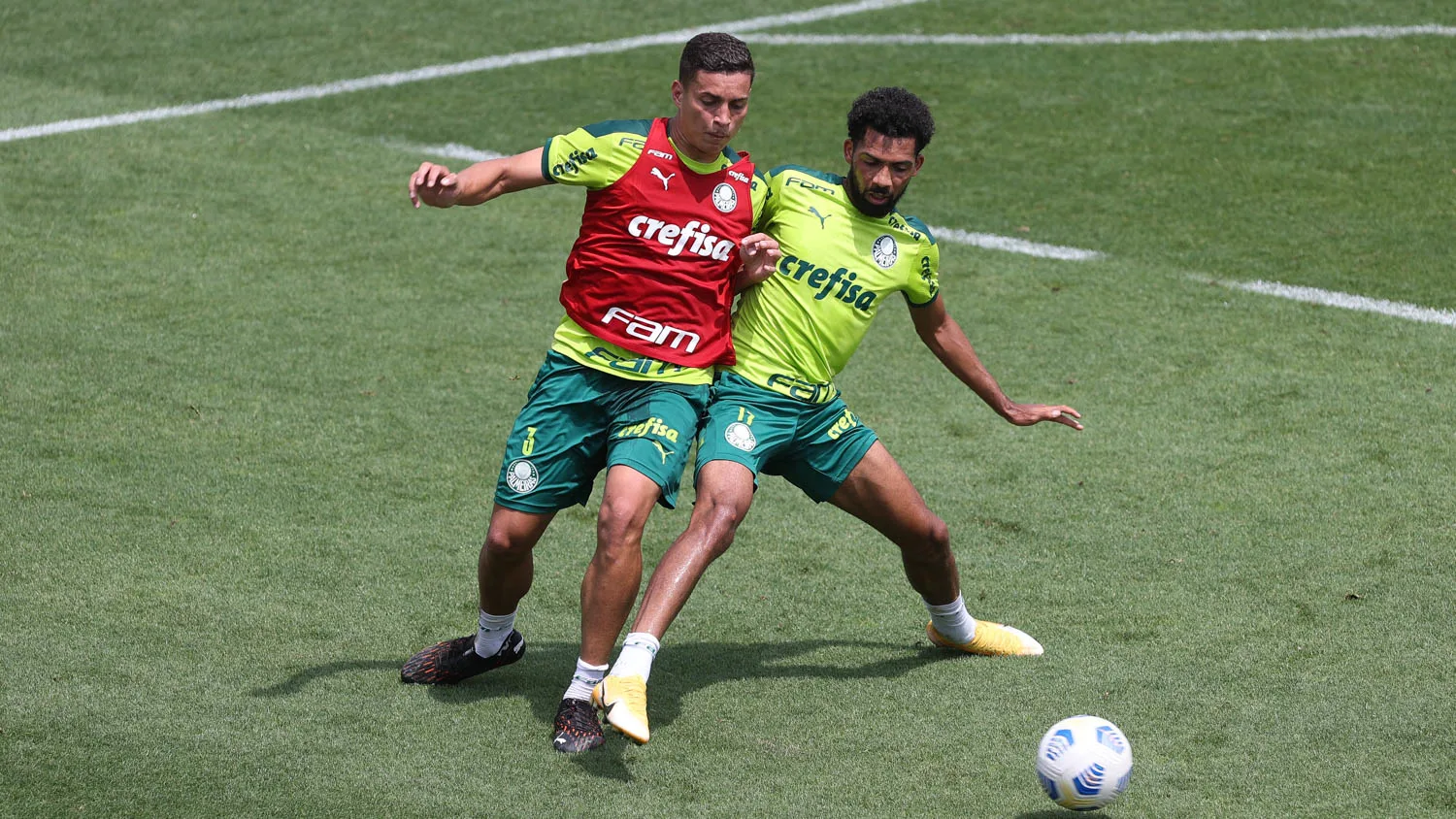 De olho no duelo contra a Chape, Palmeiras se reapresenta com trabalhos técnicos na Academia