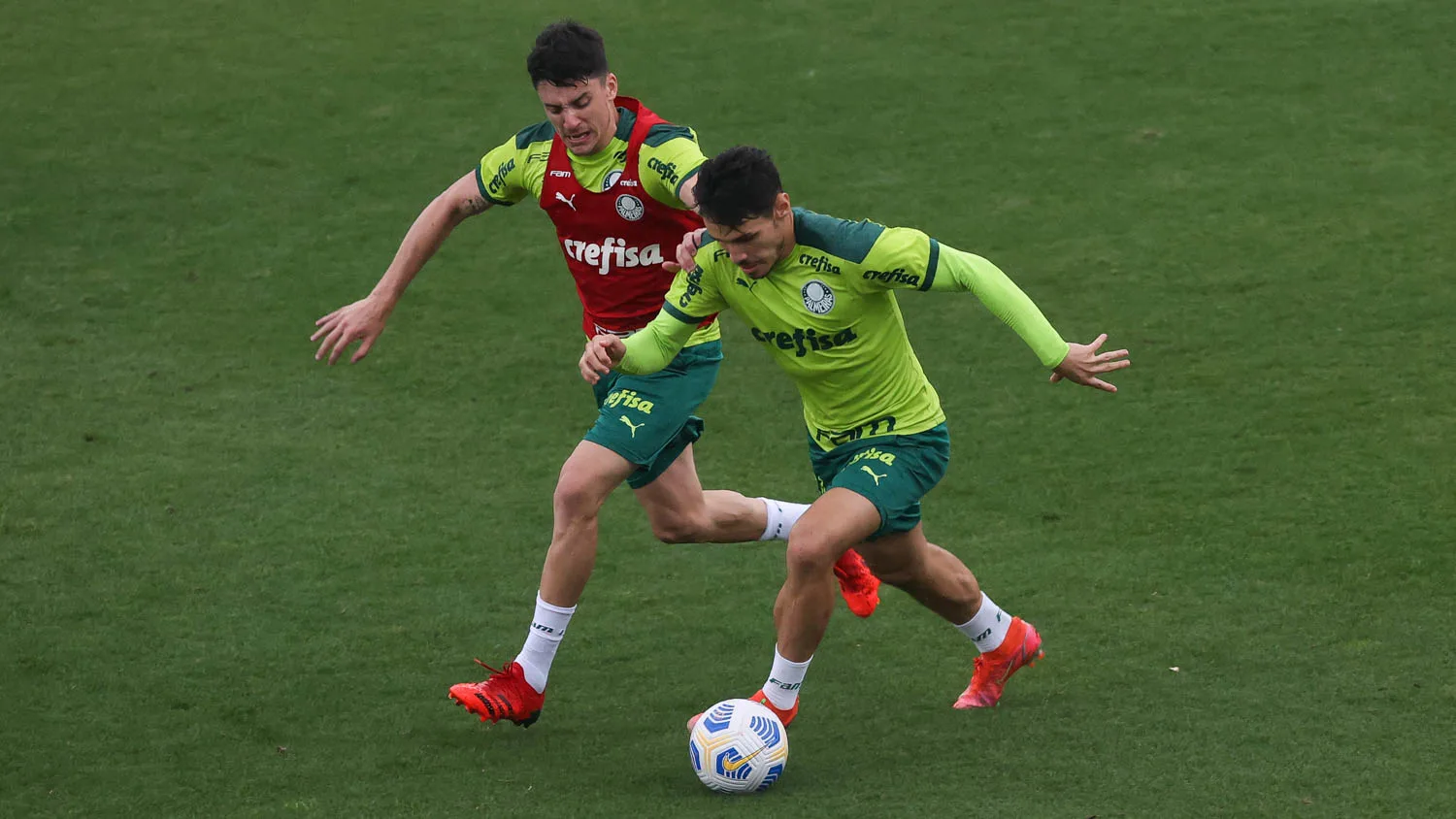 Palmeiras realiza último treino tático antes de enfrentar o Sport no Allianz Parque