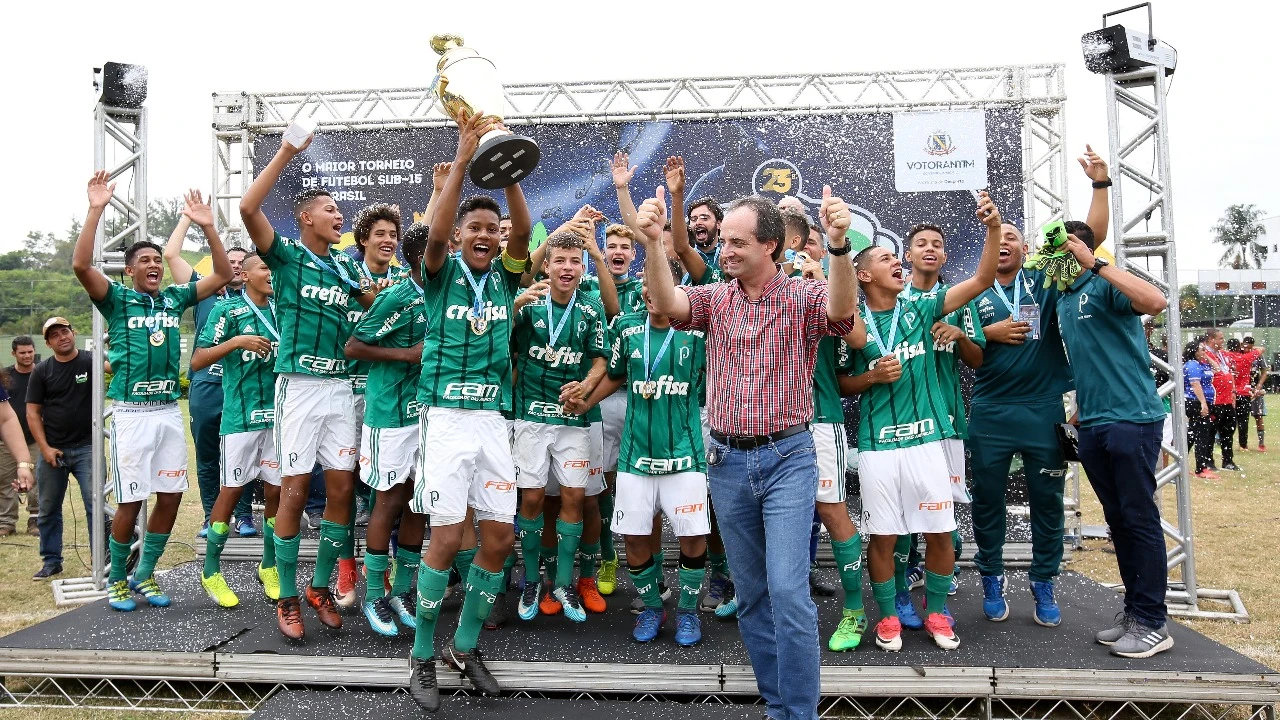 Campeão em 2018, Sub-15 do Palmeiras disputa a Copa Votorantim 