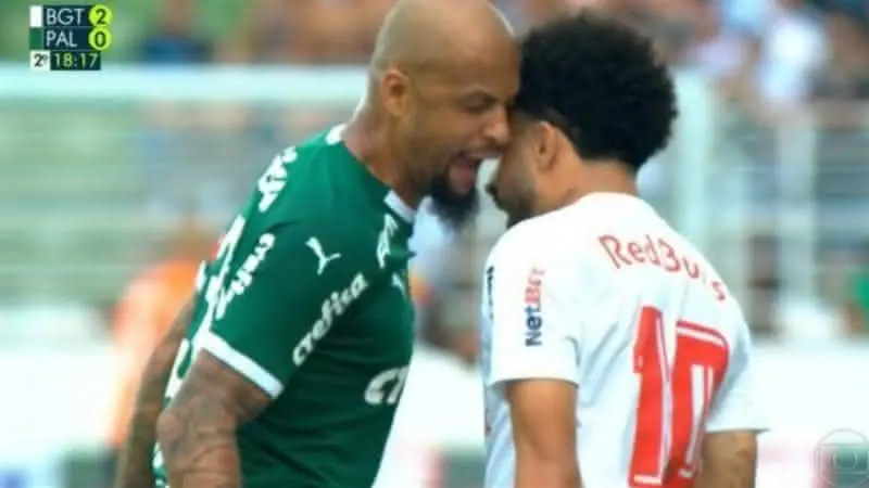 Felipe Melo se defende de polêmica com meia do Red Bull Bragantino