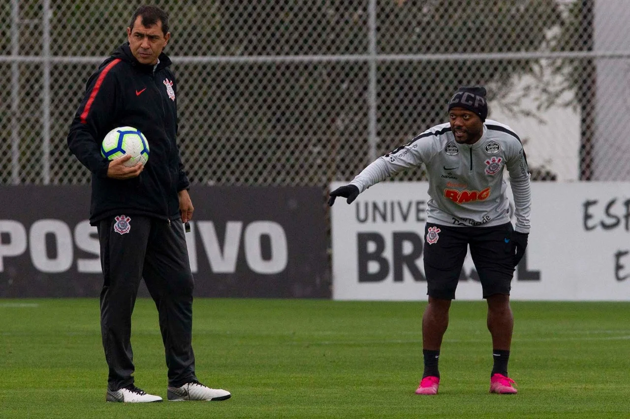 Timão finaliza último treino antes do Derby paulista