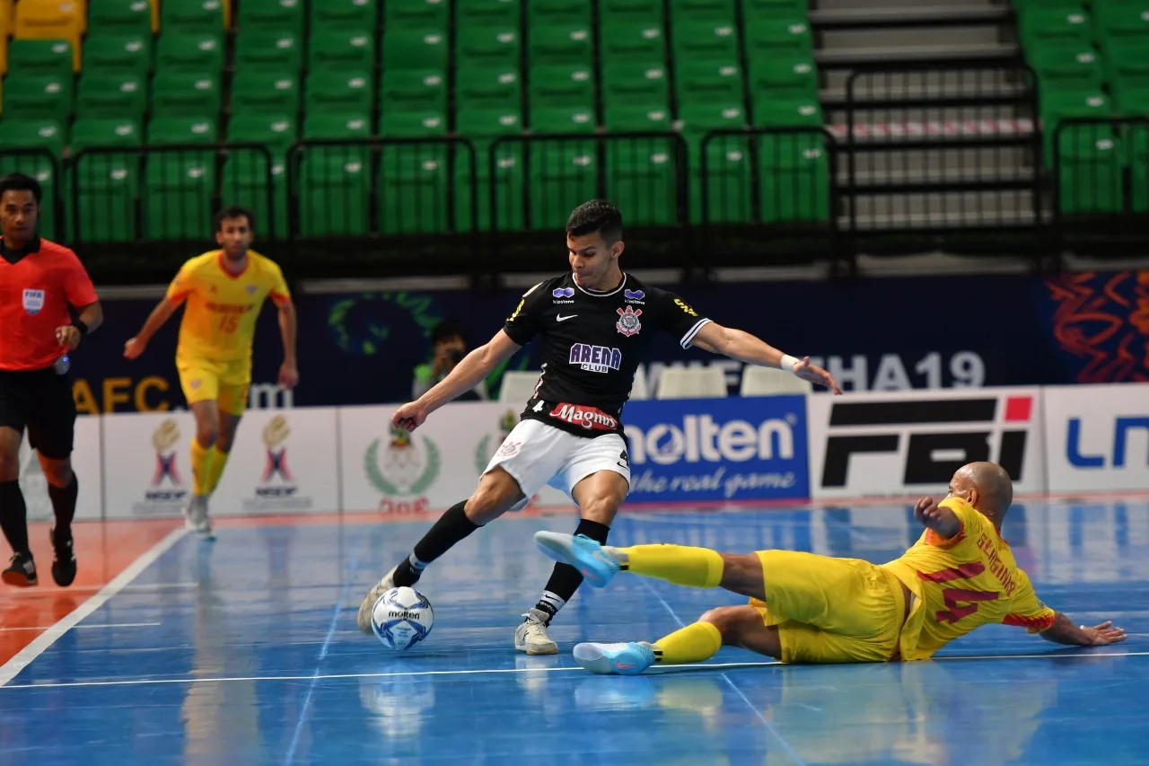 Corinthians enfrenta Atlântico pela Liga Nacional de Futsal nesta segunda-feira