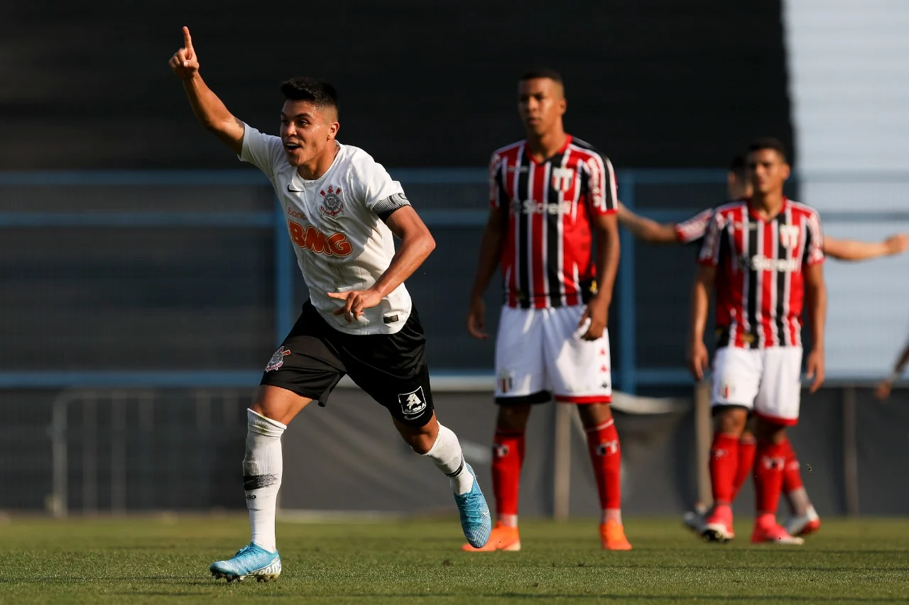 Corinthians Sub-20: Timão vence Botafogo-SP e se isola na liderança do grupo 12 pelo Paulistão