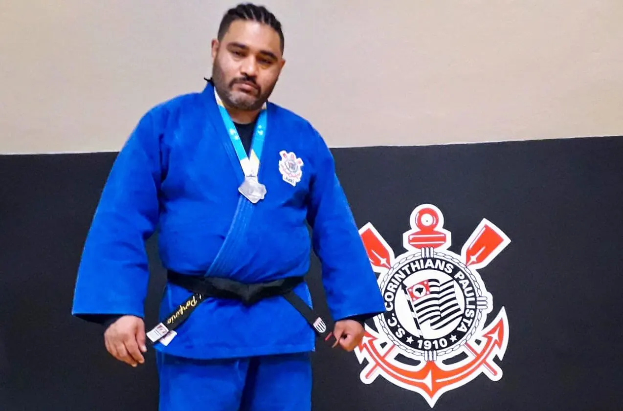 Judoca do Timão é medalhista de prata no Grand Prix de Judô Paralímpico em SP