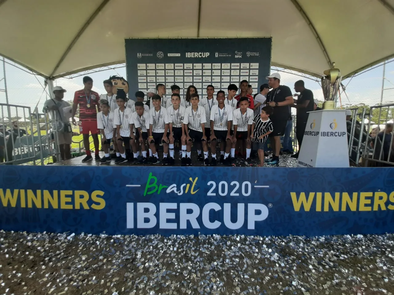 Corinthians conquista Ibercup Sub-13