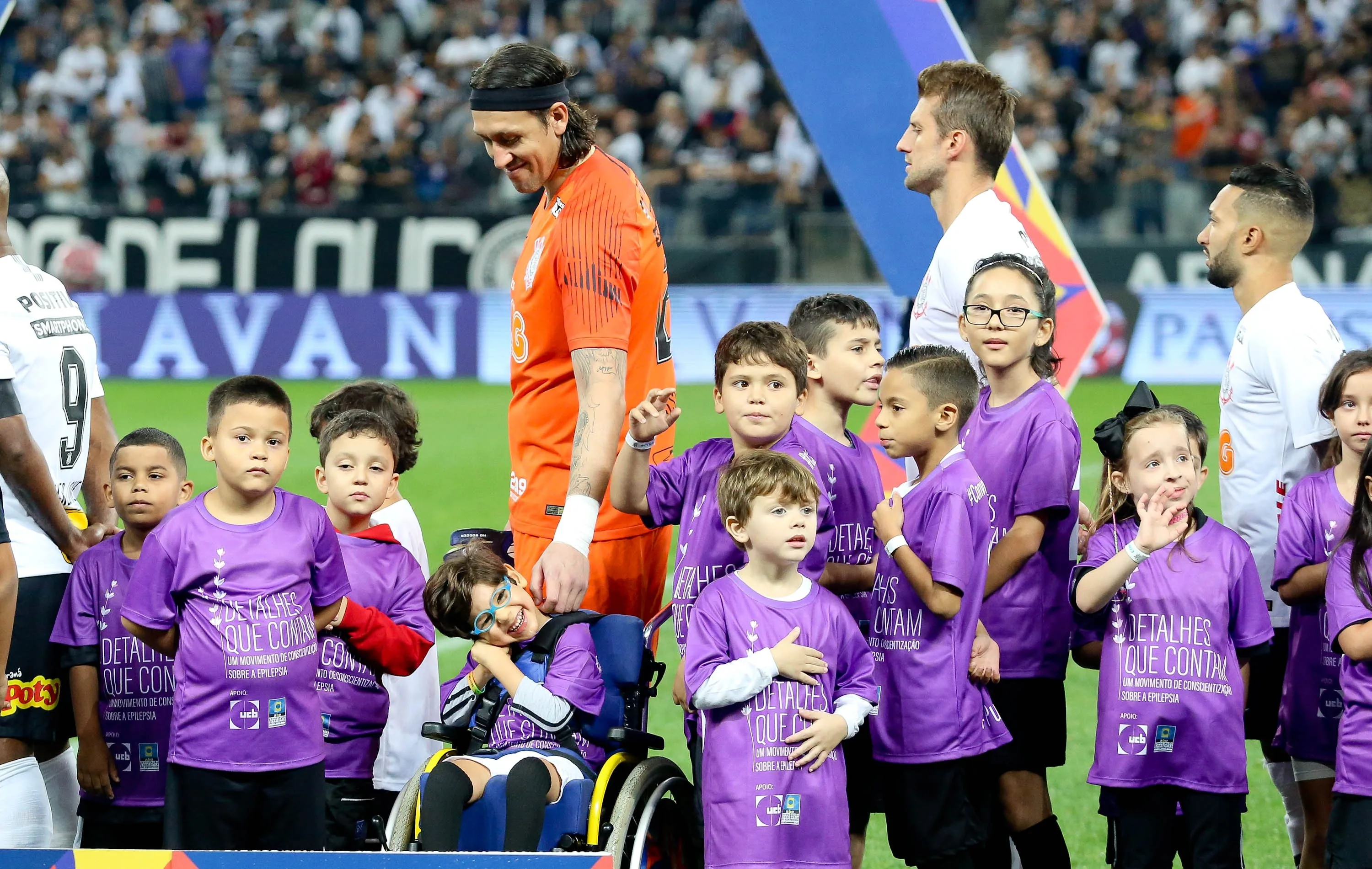 Ação de conscientização sobre epilepsia faz Corinthians concorrer a prêmio global; confira