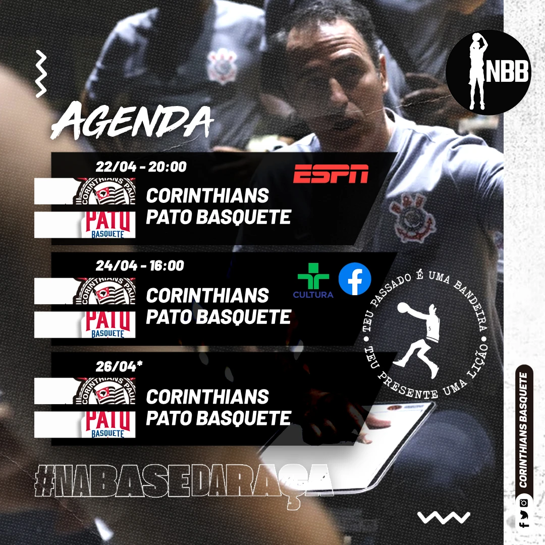 Contra o Pato, Corinthians inicia playoffs do NBB