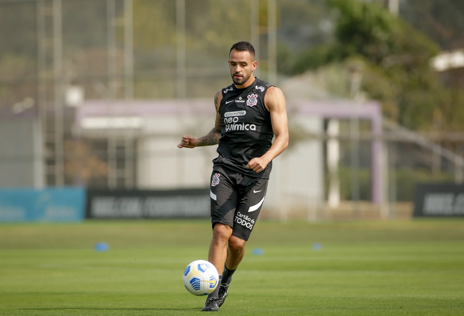 Timão faz treino por setores em preparação para encarar Grêmio