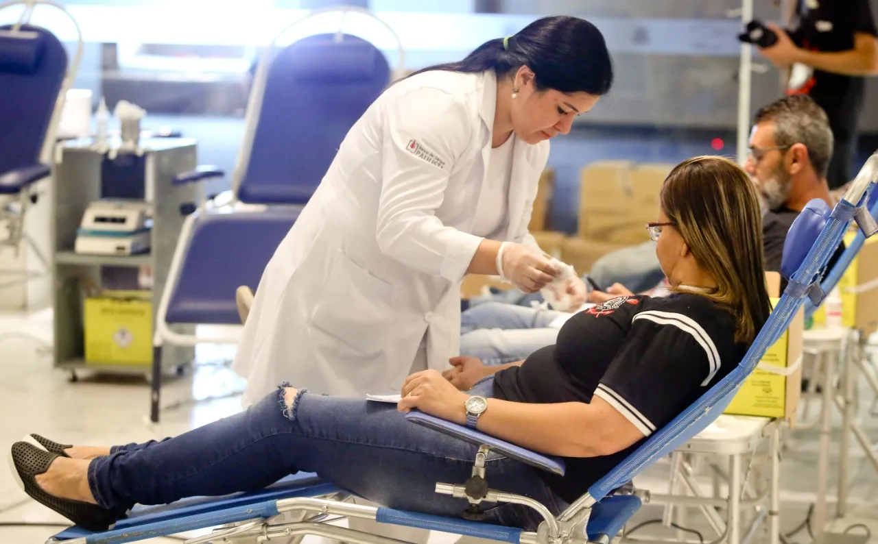 À disposição contra o Covid-19, Arena também está aberta para doações de sangue 