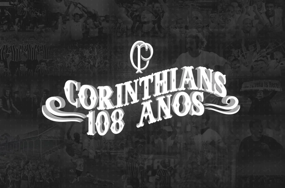 #Timão108: time do povo completa 108 anos como o maior campeão do Brasil