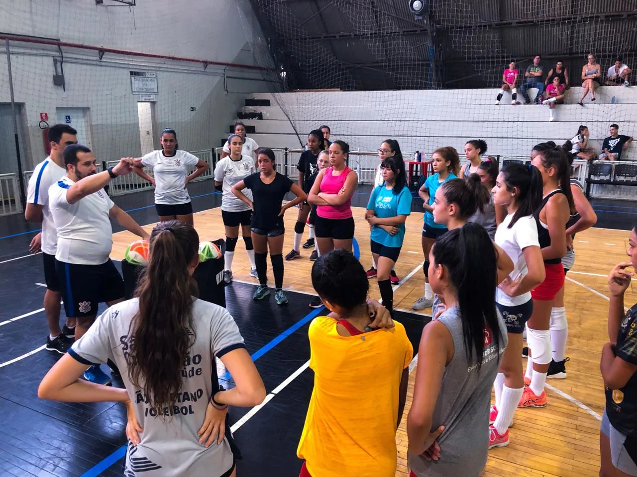 Corinthians realiza primeira seletiva de Vôlei Feminino da temporada 2019