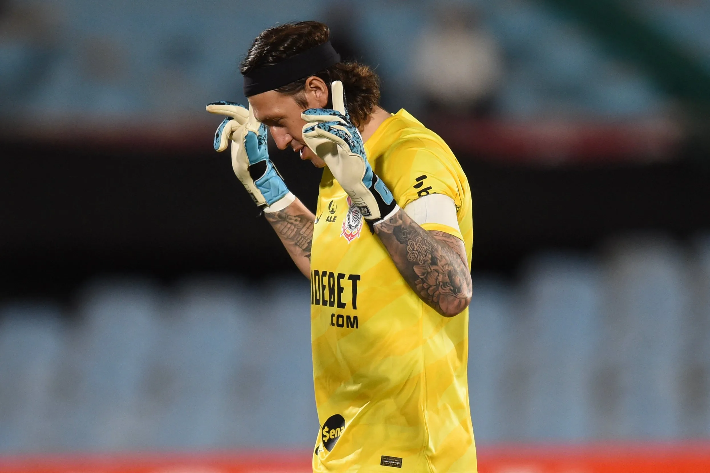 Fotos do jogo entre Racing-URU e Corinthians na primeira rodada da Sul-Americana