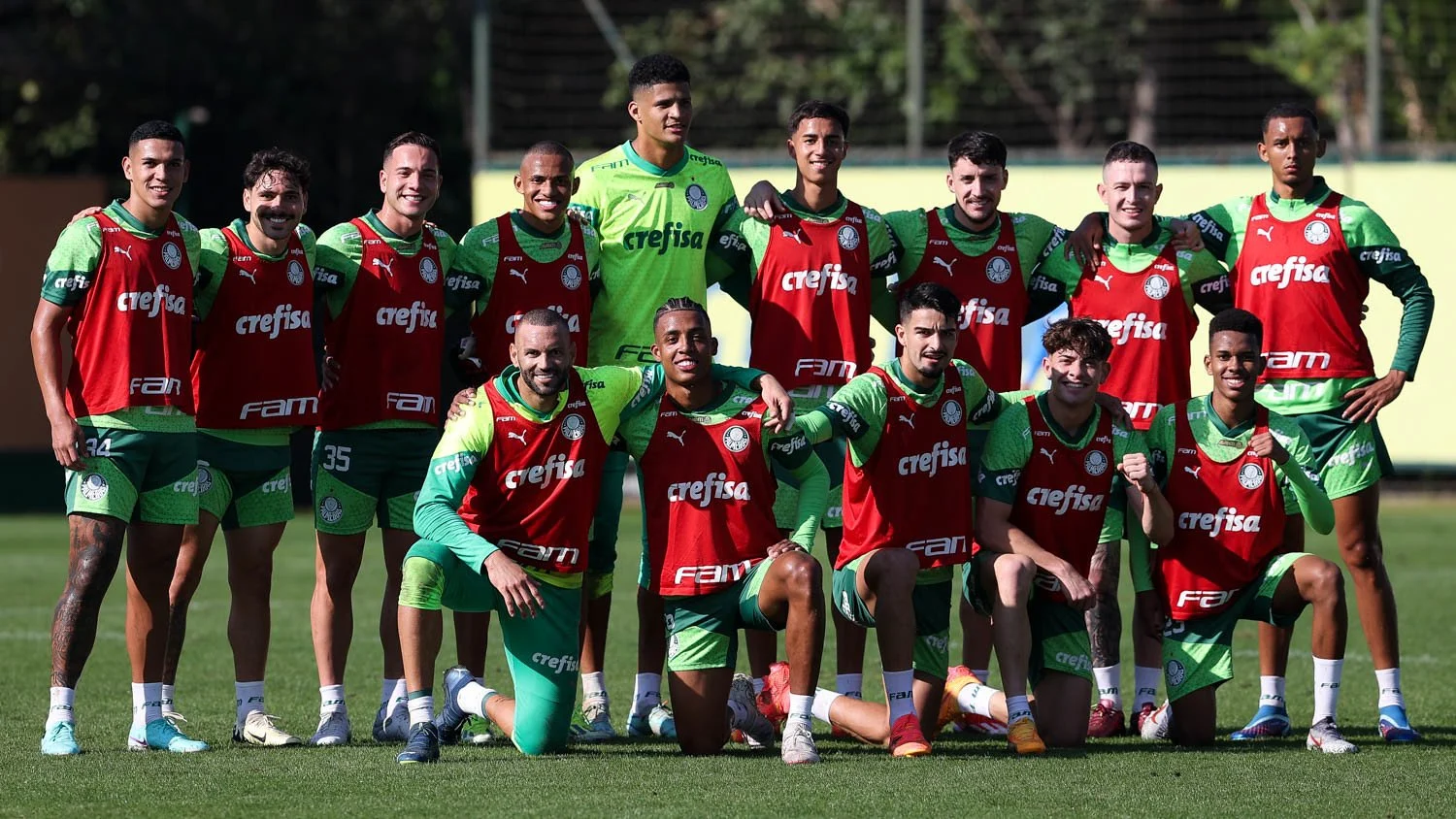 Último Treino do Palmeiras Antes de Enfrentar o Grêmio: Veja as Fotos!